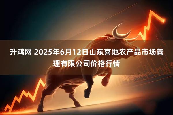 升鸿网 2025年6月12日山东喜地农产品市场管理有限公司价格行情